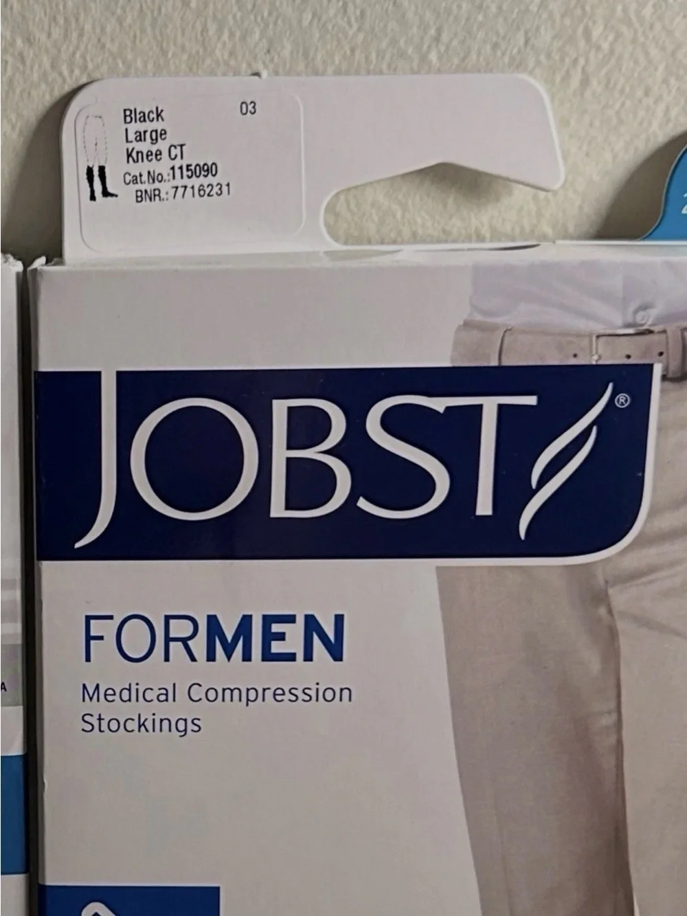 Jobst Medical Compression Socks For Men Large Black